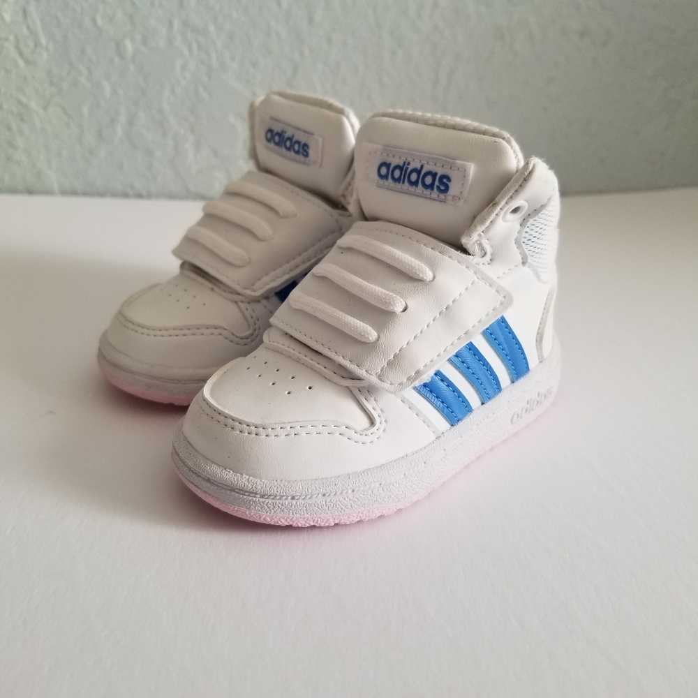 Kids Adidas Hoop 2.0 Mid